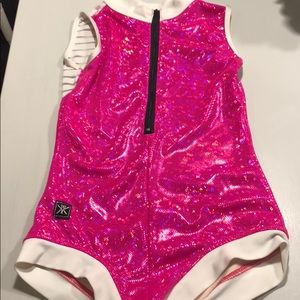 Sparkly pink Kandi Kouture Leotard